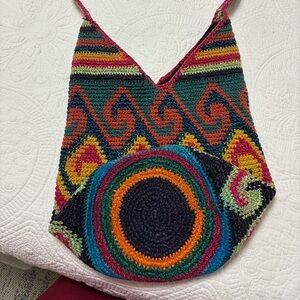 Colorful Patterned Women's Bag